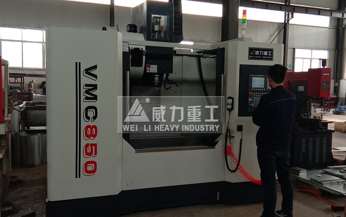 850立式加工中心精度調(diào)試