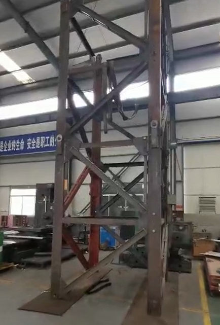 加工完成的塔機(jī)標(biāo)準(zhǔn)節(jié)