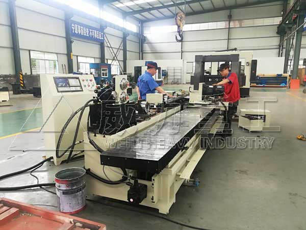 4米氣脹軸鉆孔專用數(shù)控機床